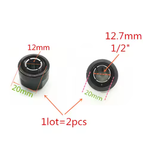 Collet Cone Nut Chuck 12.7mm 1/2-inch 1/4-inch for RYOBI Ridgid R2200 R2930 Makita M3600B 3600B 3600
