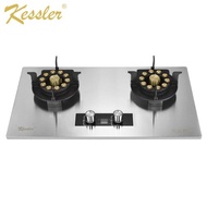 KESSLER - Build-In Electic Gas Hob Double Stove 九腔猛火聚能煤气双灶