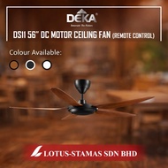DEKA DS11 56" DC Motor Ceiling Fan with Remote Control