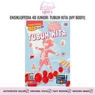 Junior 4D Encyclopedia: Our Body Gramedia | Children's 4D Encyclopedia about Human Body Partner Gram