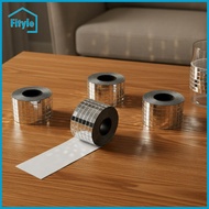 Fityle 4 Rolls Bright Reflection Mirror Sticker Roll Sparkling Effect Disco Ball Mosaic Stickers Eve