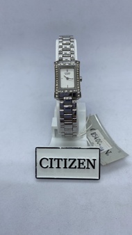 #189 นาฬิกาข้อมือผู้หญิง CITIZEN ควอตซ์หญิง รุ่น EZ6310-58A ตัวเรือนสี่เหลี่ยม