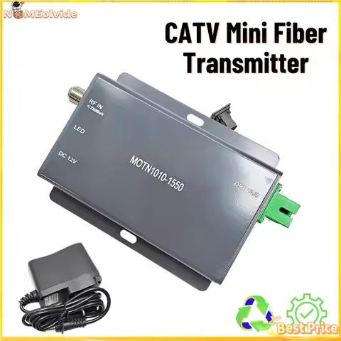 1310 1550nm FTTH CATV Mini Fiber Transmitter SC/APC Connector Output Optical Power