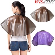 WISATHY Hair Dying Apron,  Professional Shampoo Capes, PVC Waterproof Hair Color Capes