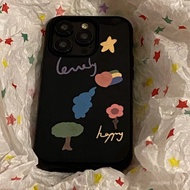 Graffiti XINGX Small Tree High Quality Glossy Anti-Fall Phone Case, Applicable iPhone 16 Pro Max/15/