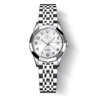 OLEVS 9970 Quartz Waterproof Watch For Women Fashion Stainless Steel Band Women Wristwatches Calenda