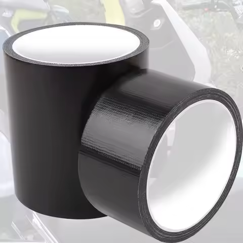 5cm/10cm Black Repair Tape Strong Adhesive Waterproof Fabric Tape for Tent Boat RV Covers Awning Umb