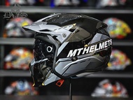 Original MT Streetfighter SV-S Gron Grey Helmet