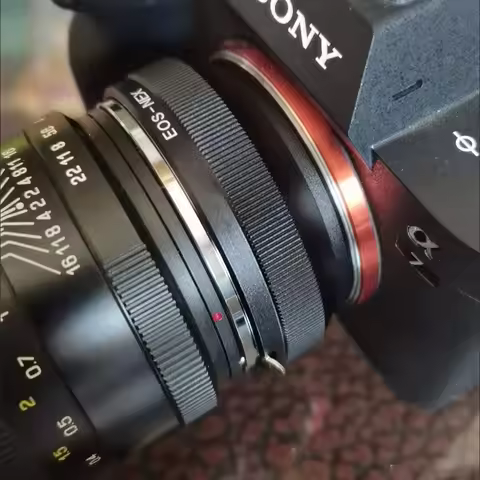 For Canon EF Lens to E-mount Camera Lens Adapter EF-NEX for Sony NEX7 NEX6/5/3 A5000 A5100 A6000 A64