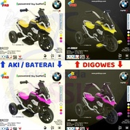 Ready Children's Toy 3-Wheeled Motorcycle Pmb M 888-A - Tricycle Pmb M888A