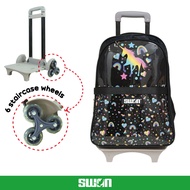 Swan Shine XL Trolley School Bag