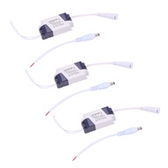 3X LED Transformer - Constant Transformer 4-7W LED Driver Power Supply Transformer DC12-24V Durable