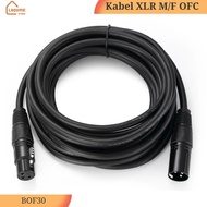 XLR M Cable/F OFC Microphone Karaoke Shielded 10 Meters 5 Meters 3 Meters 1.8 Meters