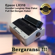 Printer Dot Matrix Epson LX310 LX 310 Full Set
