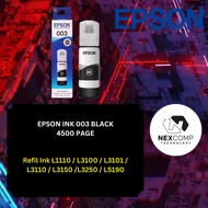 EPSON 003 BLACK ORIGINAL INK BOTTLE