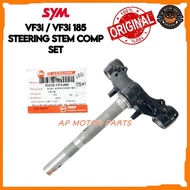 100% ORIGINAL SYM VF3i VF3-i VF3 i 185 STEERING STEM COMP SET 5320B-VF3-000 KAKI TIGA 3 TFORK T-FORK