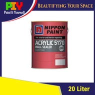Nippon Paint Acrylic 5170 Wall Sealer / Cat Undercoat Dinding Rumah- 20 Liter
