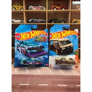 Hot Wheels Color Shifter GT-SCORCHER & Hot Wheels VW T3 Custom