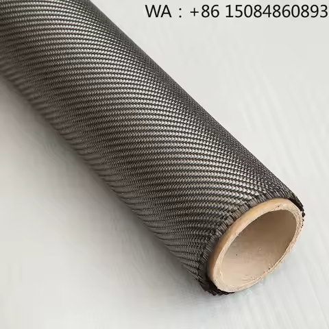 200GSM 3K Twill Woven Carbon Fiber Cloth, High Modulus Raw Material for Epoxy Polymer Composite Form