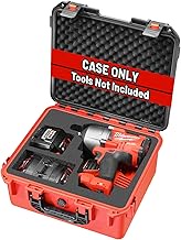 Case Storage for Milwaukee M18 Impact and Torque Wrench - Waterproof Hard Tool Bo, Power Tool Combo 