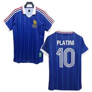 1982 France Retro Jersey home French Men's Sports shirt