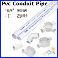 4.7Feets Conduit Pvc Pipe Super A Pvc Conduit Pipe Electrical Pipe 20mm 25mm