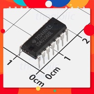 [3 Pieces]- CD4016BE IC Quad Bilateral FET Switches, 14-DIP TechParts Viet