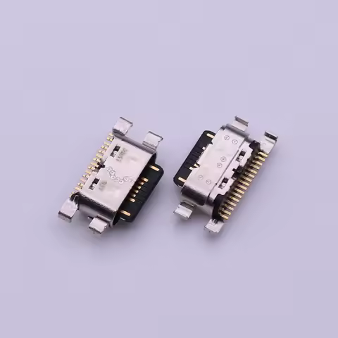 2-100Pcs Micro USB Type-C Charging Socket Connector For Tecno Spark KL5 4G KL8 5G 30C Infinix Mobile