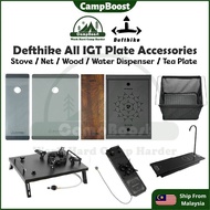 CampBoost DEFTHIKE IGT Accessories Table Meja Camping Folding Table IGT Meja Portable Gas Stove