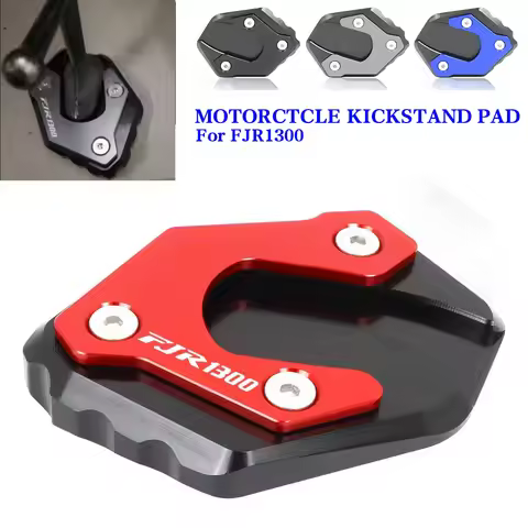 For Yamaha FJR1300 2001-2019 FJR 1300 Side Stand Enlarge Kickstand Sidestand Extension Pad Support P