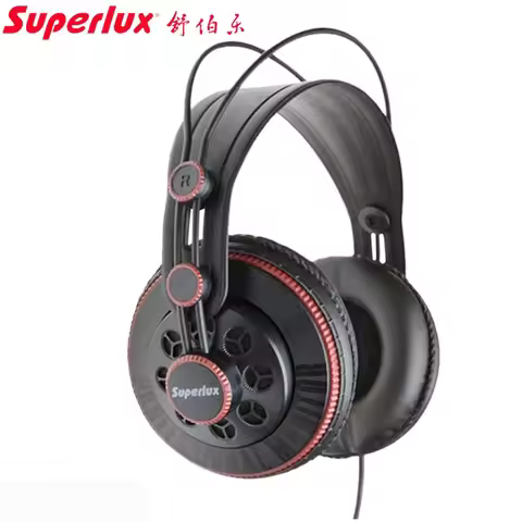Superlux HD681 Wired Super Bass Dynamic Earphone MIDI Jukebox Headset semi-open monitor headphones