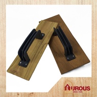 WOOD PLASTER TROWEL 1/2'' X 5'' / 3/8'' X 4'' (TEAKWOOD)