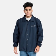 GutenInc - Jacket Parasut Pria Letter Navy Coach Jacket