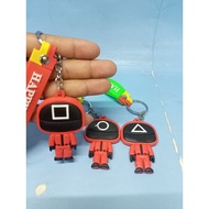 Squid Game keychain Mask Man Cute Keychain