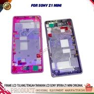 FRAME LCD BEZZEL TULANG TENGAH TATAKAN LCD SONY XPERIA Z1 MINI Z1 COMPACT ORIGINAL