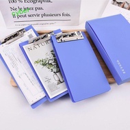 CYBERLINX Clipboard File Box Case A4/A5/A6/B6 Blue File Organizer Ticket Storage Finance Officer Sch