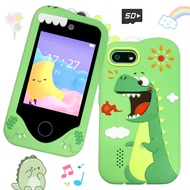 Kids Electronic Learning Phone 2.8 Touch Screen Dual Camera Video Player Educational Games Toy for B