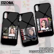 Custom Streetwear Hardcase 2D Glass Premium Glass Case Can Request Photos Name/ Ready For Samsung M3