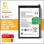 Battery For ITEL A50 A667LP/A60 A662L/A60S A662LM/A70 A665L /A80 A671LC/S23 4G S665L/P55 4G A666L, B