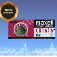 MAXELL LITHIUM CR1616 3V BATTERY (JAPAN) WATCHES/EQUIPMENT