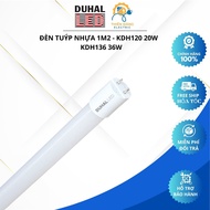 Bóng Đèn Tuýp Nhựa 1.2m 20W/36W DUHAL - KDH120/KDH136 ( ánh sáng trắng )