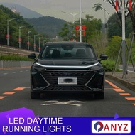 FOR Chery tiggo4 7 8pro 7 qq3 fulwin 2 LED Daytime Running Light Scan Starting Car Hood DRL Guide De