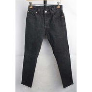 【Direct from Japan】Levi's Yarn-Dyed 501 Black Rare 90s Levi's W26 L26.7 Jeans [Used Clothing] [Men's