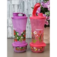 TUPPERWARE Quench &amp; Snack Set | Set Botol Air | Student Lunch Box | Gift | Present Set