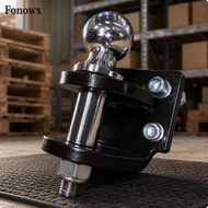 [AbabixaMY] 50 Ball Tow Hitch Compact Polished Chrome Hitch Ball Threaded Vehicle Towing
