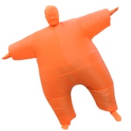 Adult Inflatable Sumo Wrestler Wrestling Suit Blow Up Fat Sumo Cosplay Costume Halloween Party Toys 