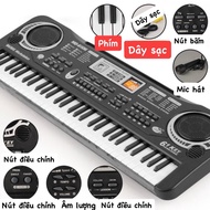ĐÀN PIANO CHO BÉ ĐÀN ĐIỆN TỬ 61 PHÍM KÈM MIC