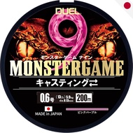 DUEL Monster Game 9 PE Braided Line Casting Japan Direct