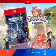 [ถูกสุด🇹🇭✅][Pre Order 16 Oct. 2025] Tinzshop Nintendo Switch 2 Game Pokemon Legends Z-A / Zone Asia 