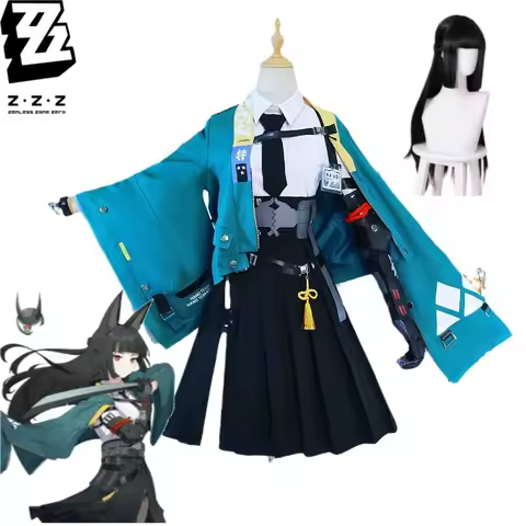 Section 6 Chief Hoshimi Miyabi Cosplay Costume Zenless Zone Zero ZZZ Anime Swordswoman Outfit Full S